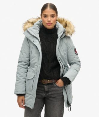 Parka Hooded in pelliccia sintetica Everest