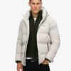 Piumino boxy con cappuccio Hooded Piumino boxy con cappuccio Hooded