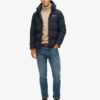 Piumino boxy con cappuccio Hooded