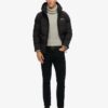 Piumino boxy con cappuccio Hooded