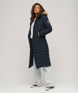 Piumino lungo Hooded Fuji