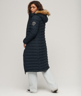 Piumino lungo Hooded Fuji