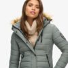 Piumino lungo Hooded Fuji
