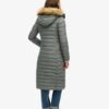 Piumino lungo Hooded Fuji