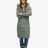 Piumino lungo Hooded Fuji