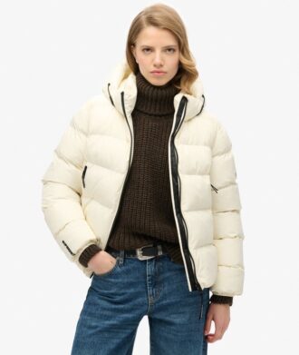 Piumino sportivo con cappuccio Hooded