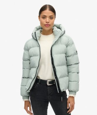 Piumino sportivo con cappuccio Hooded