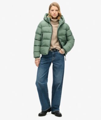 Piumino sportivo con cappuccio Hooded