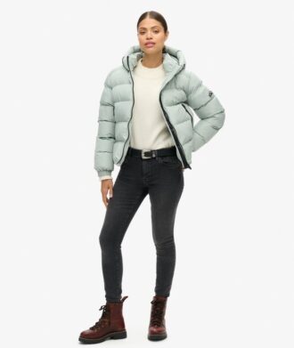 Piumino sportivo con cappuccio Hooded