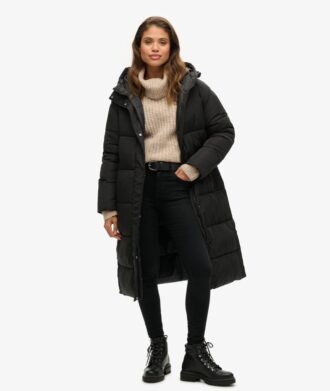 Puffer cappotto lungo