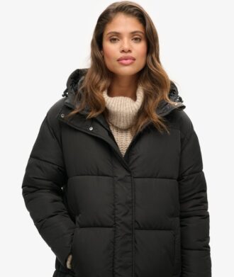 Puffer cappotto lungo