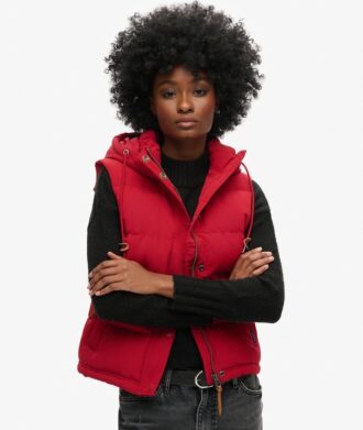 Puffer Gilet con cappuccio Everest
