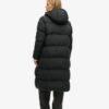 Puffer long coat with hood Puffer long coat with hood
