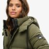 Puffer longline ripstop cappotto