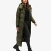 Puffer longline ripstop cappotto