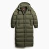 Puffer longline ripstop cappotto