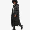 Puffer lungo con cappuccio