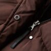 Puffer lungo con cappuccio