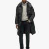 Puffer lungo in tessuto ripstop Puffer lungo in tessuto ripstop