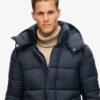 Puffer lungo in tessuto ripstop Puffer lungo in tessuto ripstop