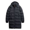 Puffer lungo in tessuto ripstop Puffer lungo in tessuto ripstop