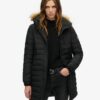 Puffer medio lungo Hooded Fuji