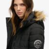 Puffer medio lungo Hooded Fuji