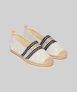 Scarpe con rivestimento in tela espadrilla