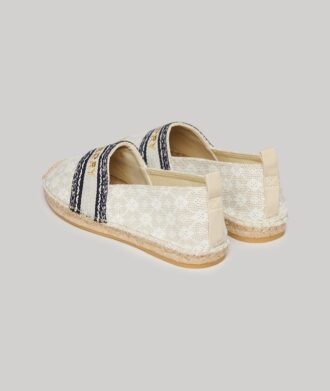 Scarpe con rivestimento in tela espadrilla