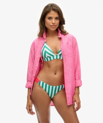 Slip bikini a righe