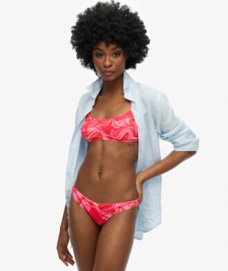 Slip bikini a vita bassa stampati