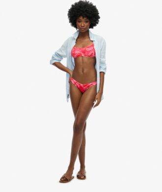 Slip bikini a vita bassa stampati