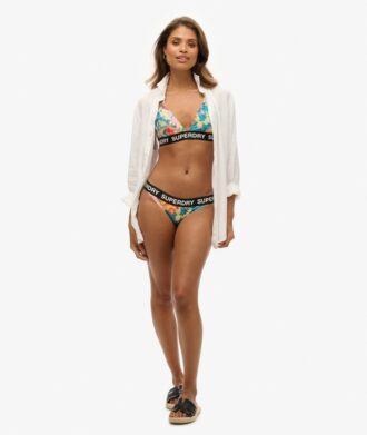 Slip bikini classico con logo
