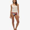 Slip bikini riciclato con logo Vintage Slip bikini riciclato con logo Vintage