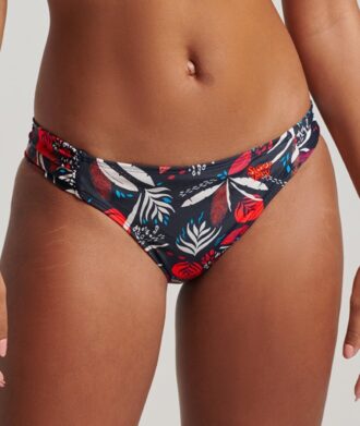 Slip bikini riciclato con ruches