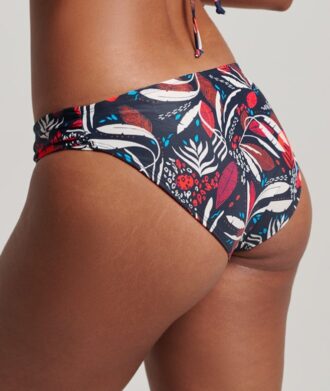 Slip bikini riciclato con ruches