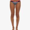 Slip da bikini a righe riciclato