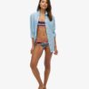 Slip da bikini a righe riciclato