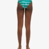 Slip da bikini riciclati con stampa tie-dye