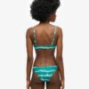 Slip da bikini riciclati con stampa tie-dye