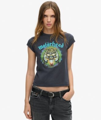 T-shirt a maniche corte con stampa band MotöRhead X Superdry