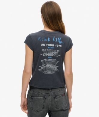 T-shirt a maniche corte con stampa band MotöRhead X Superdry