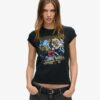 T-shirt a maniche corte Iron Maiden X Superdry