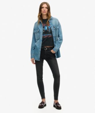 T-shirt a maniche corte Motley Crue X Superdry