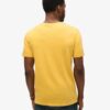 T-shirt a pantaloncini con scollo a V in maglia fiammata T-shirt a pantaloncini con scollo a V in maglia fiammata