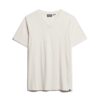 T-shirt a pantaloncini con scollo a V in maglia fiammata T-shirt a pantaloncini con scollo a V in maglia fiammata