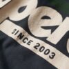 T-shirt a righe con logo Terrain