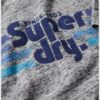T-shirt a righe con logo Terrain