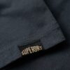 T-shirt a righe con logo Terrain