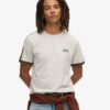 T-shirt a righe retrò con logo Essential T-shirt a righe retrò con logo Essential
